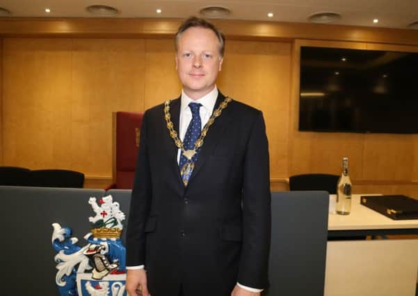 Christian Mitchell new chairman of Horsham District Council SUS-160526-115718001
