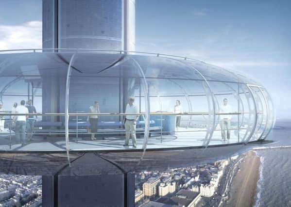 How the British Airways i360 will look when it is launched