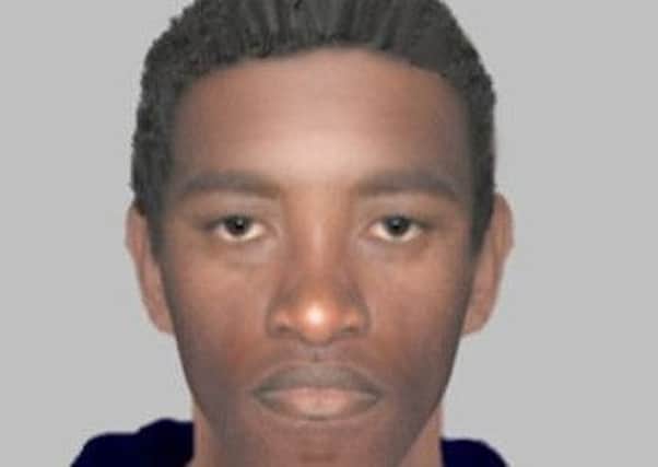 An efit of the suspect. Picture courtesy of Sussex Police