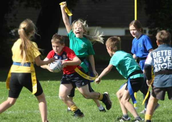 Action from a schools tournament held at Chi RFC last year / Picture by Derek Martin