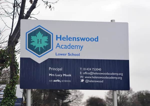29/1/14- Helenswood Academy, Hastings. SUS-150502-103355001