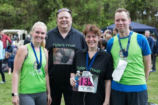 Helen and Ed Soothill and Chelsea Padley ran the recent Bognor 10k for Tyler's Trust