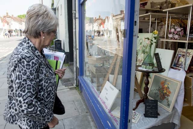 Chichester BID Festival of Flowers shop window competition 2016.
