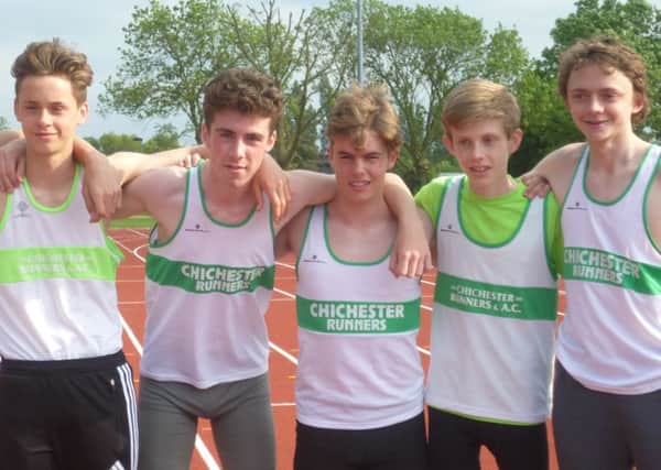 Part of the Chi's men's team at Ealing / Picture by Heather Campbell