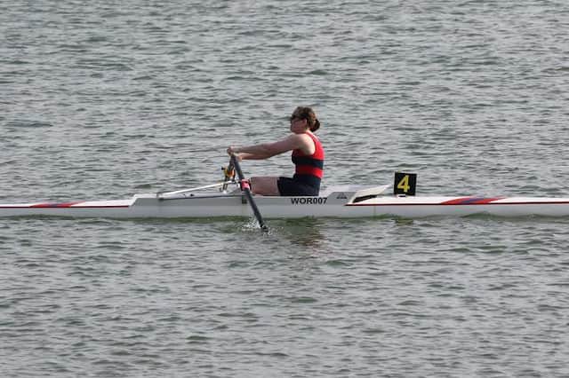 Worthing rower Leah Colclough continued her impressive unbeaten run in the latest regattas