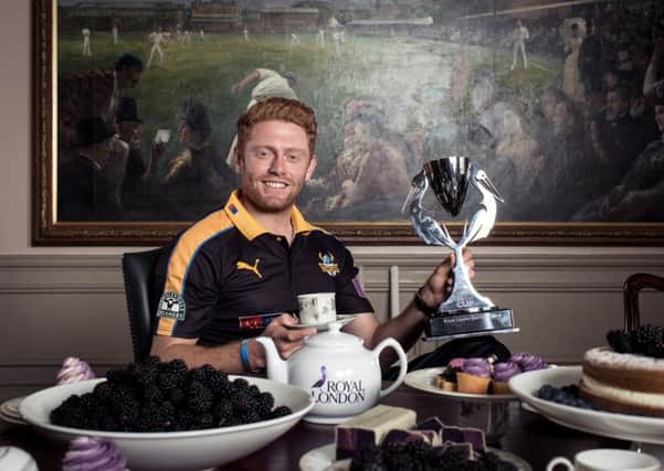 Jonny Bairstow at the Royal London One Day Cup launch