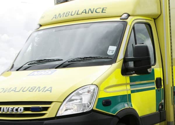 A man in his 40s was taken to St Richard's Hospital in Chichester