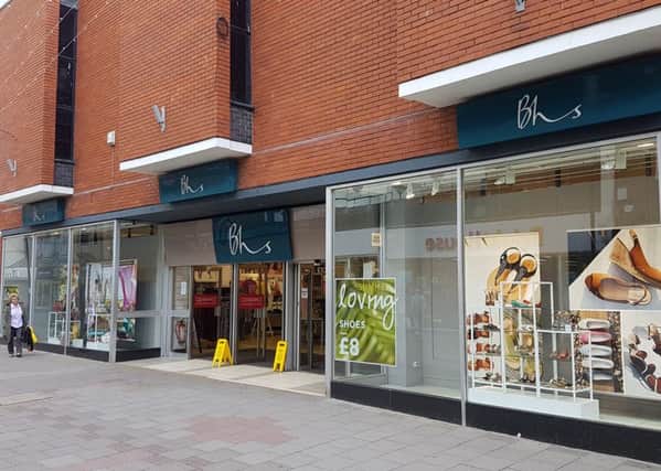 The BHS store in Montague Street, Worthing SUS-160427-084101001