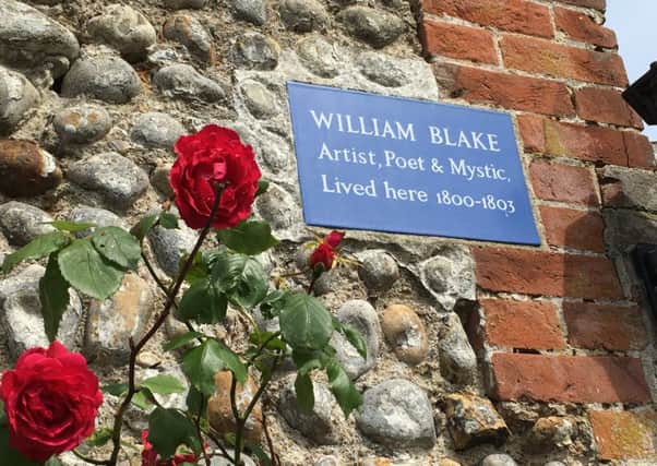 Blakes Cottage, in Felpham, is one of only two places William Blake lived that are still in existence