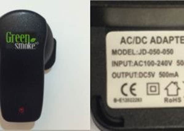 Charger recalled