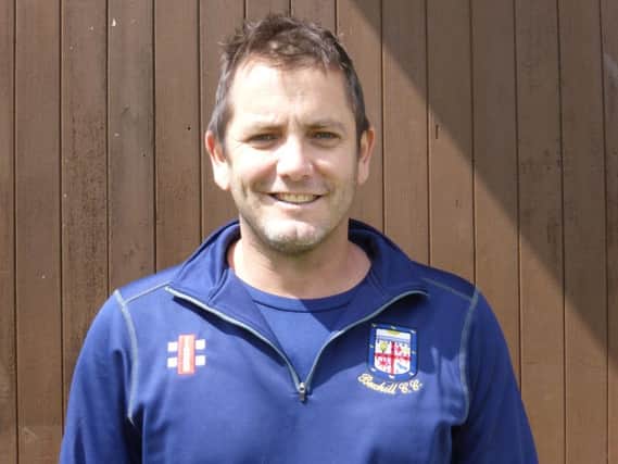 Bexhill Cricket Club coach Sam Roberts