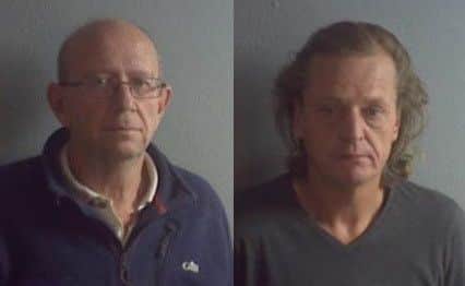 Hendrik Brugmans, 69, (left) and Raymond Aalders, 47 have been jailed for a total of 34 years SUS-160406-095949001