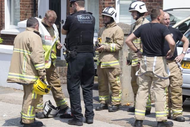 Firefighters were called ot a bedroom fire in Worthing on Sunday (June 5) SUS-160506-143435001