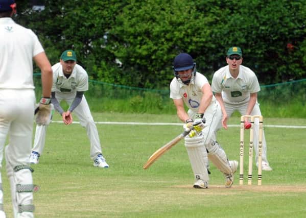 Mark Taylor batting for West Wittering against Three Bridges / Picture by Kate Shemilt