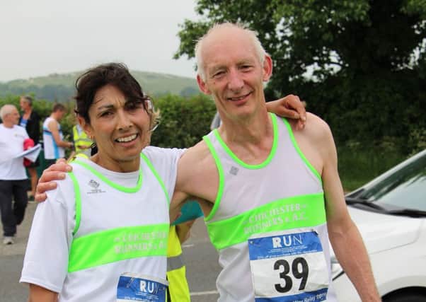Two of the Chichester Runners SDR team