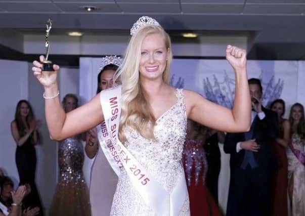 Lucy Kent from Arundel has completed a year as Miss Sussex