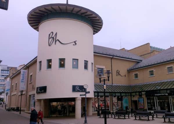 The BHS branch in Priory Meadow Shopping Centre
