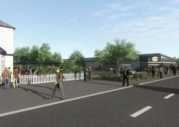 Artists impression of new Lidl in Burgess Hill (photo from planning application's design and access statement). SUS-160906-164515001