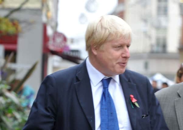 Boris Johnson, pictured in 2014, was criticised by members of his own party in an EU referendum debate last night