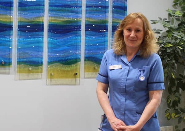 St Catherine's Hospice senior staff nurse Sue White - picture submitted