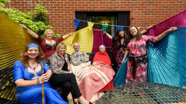 Francis Court in Copthorne takes part in Care Home Open Day holding a barbecue and entertainment for the public - Picture submitted Fiona Wickins