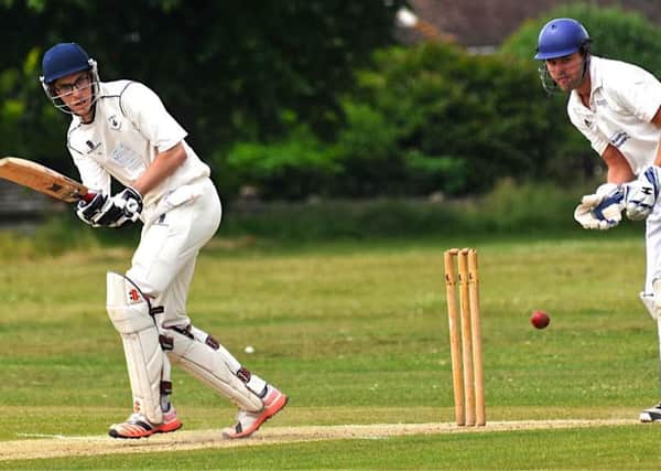 Tom Lee ended unbeaten on 80 in Littlehampton's draw with Crawley Down on Saturday