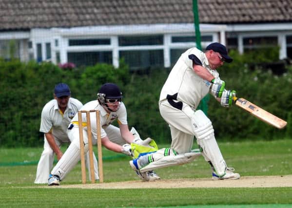 Nic Nolan at the crease for Selsey at Aldwick / Picture by Kate Shemilt