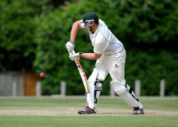 Sussex Cricket League, Division 4: West Chiltington (batting) v Hellingly . jack elliott-monday in bat. Pic Steve Robards  SR1616607 SUS-160613-113440001