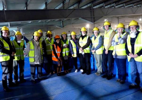 Members of Ferring Conservation Group visit the Ford MRF