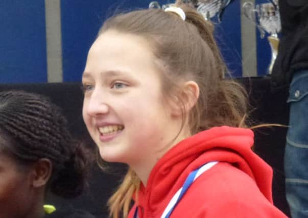 Harmony Cooper was victorious at the Sussex Schools' Championships