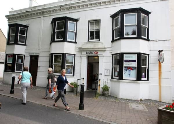 The HSBC branch in Shoreham will close on August 28. Picture: Derek Martin