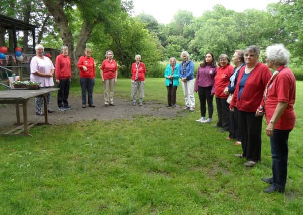 Southwick Trefoil Guild and guests enjoyed a day camp at Streamside Scout Camp in Coombes