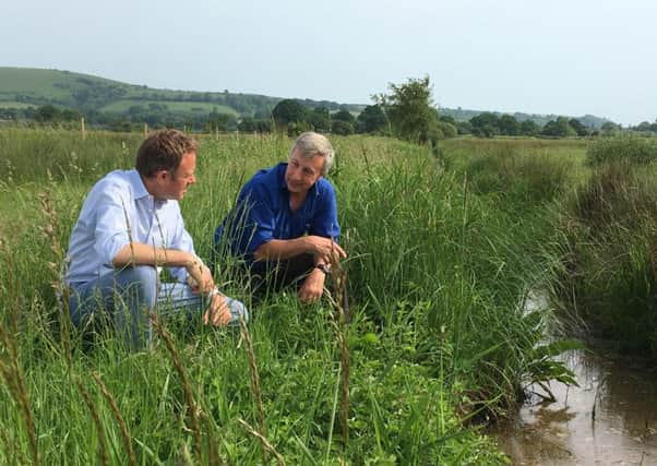 Arundel and South Downs MP Nick Herbert met Dr Tony Whitbread of Sussex Wildlife Trust for a visit to an area of the Arun Valley which has been given special protection by the EU.