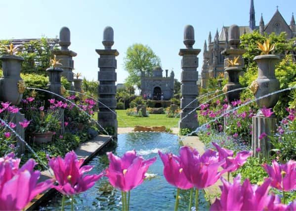 Gardens at Arundel Castle SUS-151202-124023001