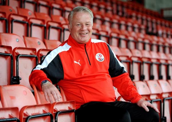 Sky Bet League 2 side Crawley Town FC have appointed former Chelsea and Arsenal coach Dermot Drummy as their new manager on a two-year deal. Pic Steve Robards SR1612116 SUS-160429-141548001