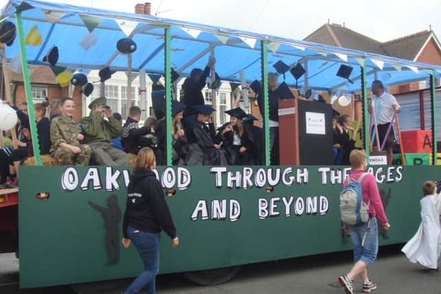 Horley Carnival 2016 - Oakwood School took third place in the junior section float competition - picture courtesy of Horley Town Council
