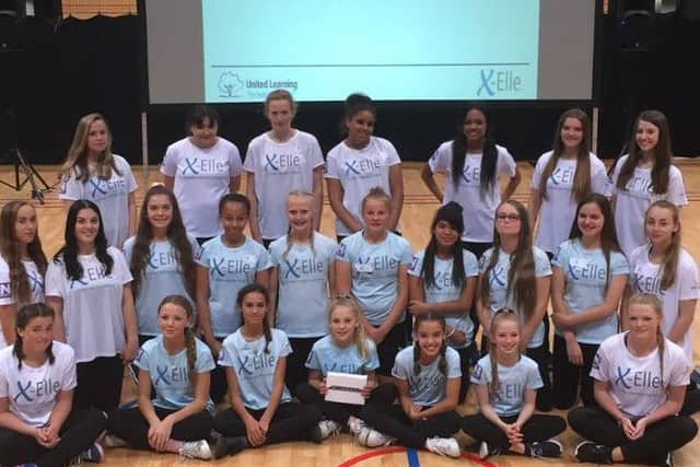 Girls from Shoreham Academy took part at an event in Londons Olympic Park to encourage young women into sport and to become leaders within their own schools.
