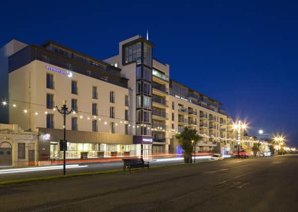 The Beach residences and Premier Inn building in Worthing has won an award.