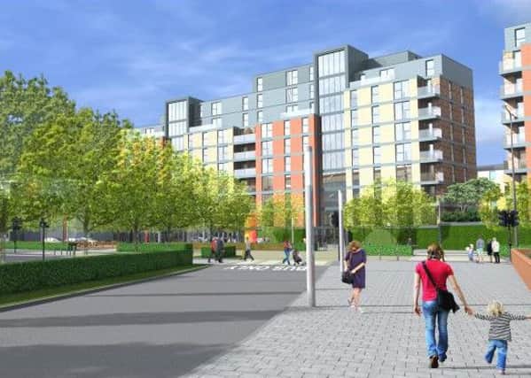 What the new flats might look like from Friary Way