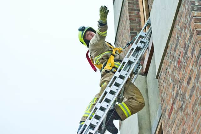 Ladder climbing drills will take place at the open days