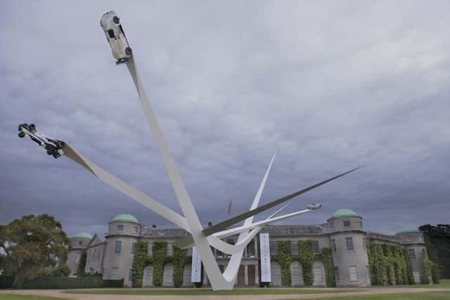 Goodwood Festival of Speed scuplture 2016   Picture by Paul Melbert