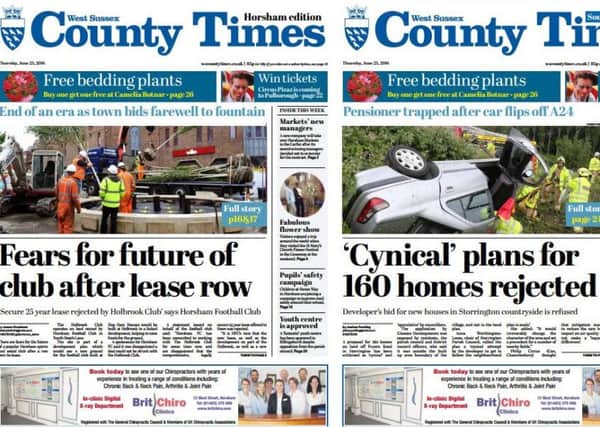 This week's County Times