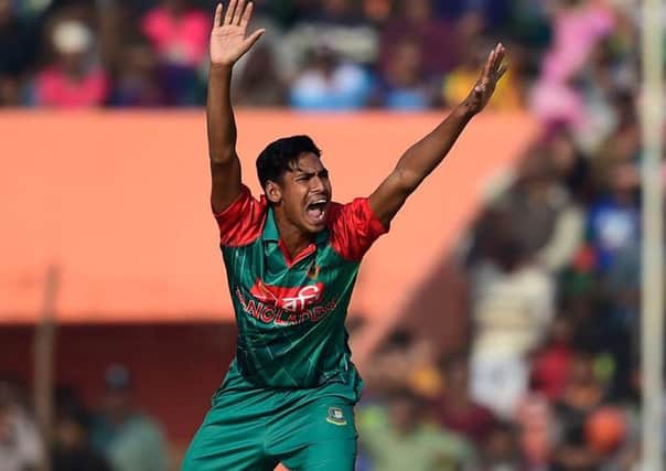 Mustafizur Rahman is set to play in both white-ball formats for Sussex Sharks in 2016 (Photo: Getty Images) SUS-160403-074241001