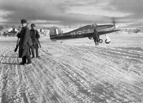 151 Wing Hurricane at Vaenga, Russia 1941