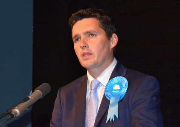 Bexhill and Battle MP Huw Merriman pictured at last year's general election count