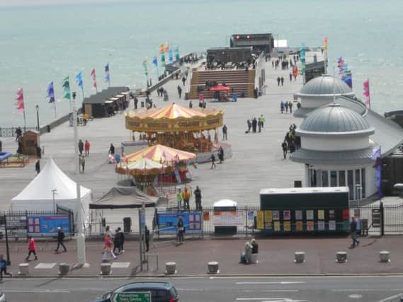 Hastings Pier. Picture by Barry Webster SUS-160524-171356001