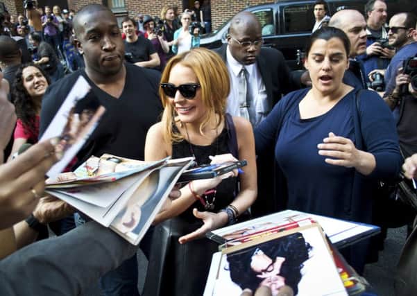 Lindsay Lohan. Picture by Andrew F. Kazmierski/Shutterstock