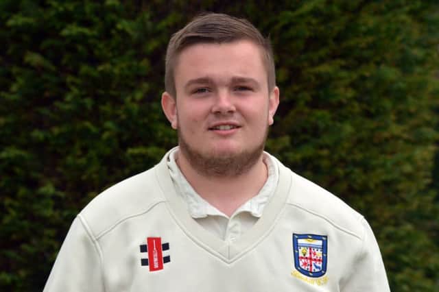 Bexhill batsman Liam Bryant was unbeaten on 16 when the match away to Cuckfield was abandoned
