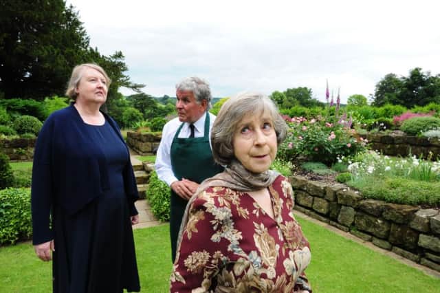 Carol Hicks, Dennis Harrison and Barbara MacWhirter  in The Chalk Garden.ks16000772-2 SUS-160627-094827003