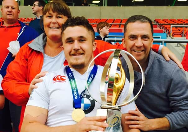 Charlie Piper England Rugby World Under-20 title